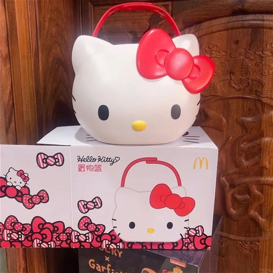 Kitty Kawaii Fast Food Basket Bucket